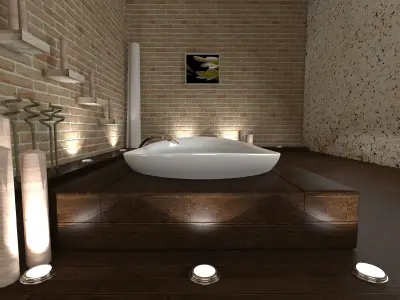 Bathroom 17 3D model