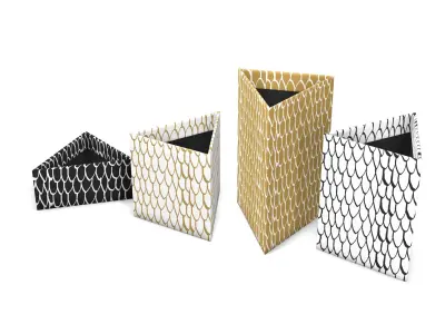 Pencil Holder Low-poly 3D model