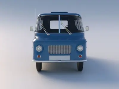 Nysa car 3D model