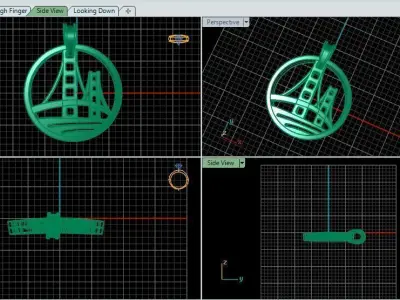 Classic Bridge 3D print model