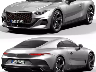 Bentley Mulliner Batur  3D model