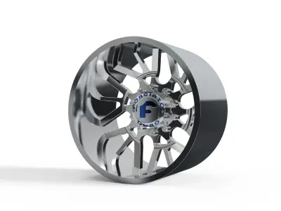 REAR forgiato Twisted Maglia-D DURO DUALLY WHEEL 3D print model