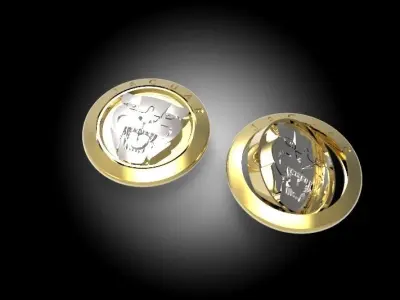 Jaguar keychain  3D print model