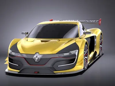 Renault Sport RS01 2018 VRAY 3D model