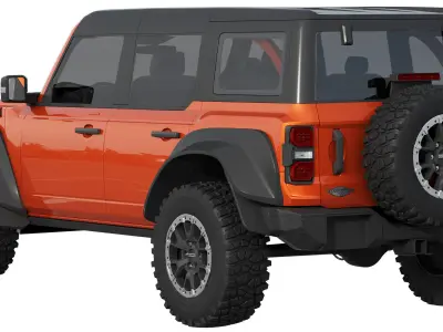 Bronco Raptor 2022 3D model