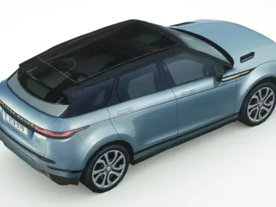 Land Rover Velar Low-poly 3D model