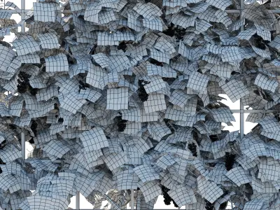 Vines Grapes fruits 03 3D model