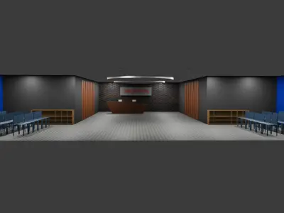 Reception Area 3D model