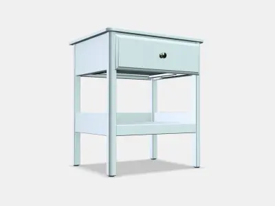 TYSSEDAL Bedside table Low-poly 3D model