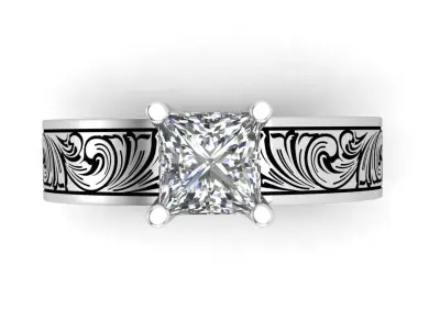 Ornament ring 3D print model