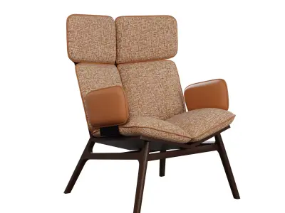 Armchair hotel restaurant 3D model