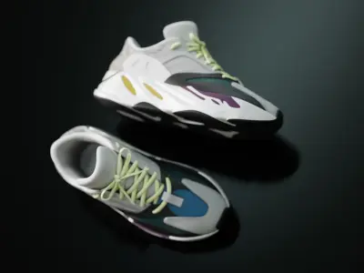 Yezys High LowPoly 3D Model Low-poly 3D model