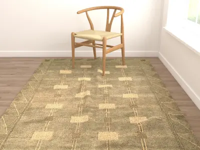 Rugs No 152 Low-poly 3D model