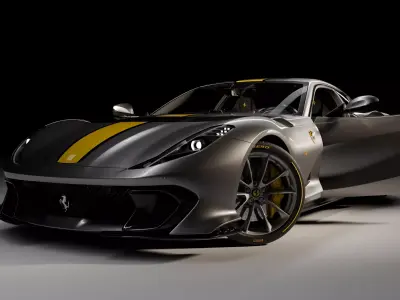 Ferrari 812 Competizione 3D model