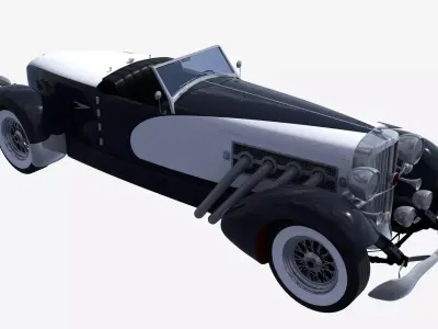 Duesenberg sj 3D model