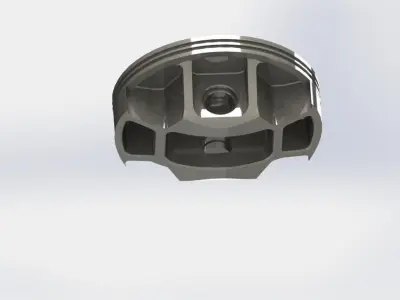 F1 Racing Piston  Free 3D model