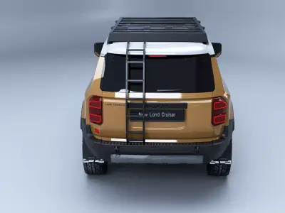 Toyota Land Cruiser 250 Offroad Modification 3D model