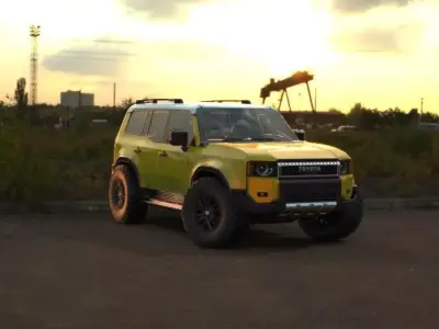 Toyota First prado 2024 3D model