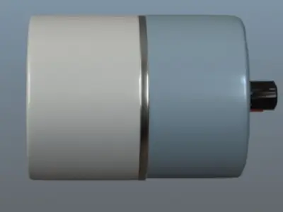 Fostex 925 Tweeter Free low-poly 3D model