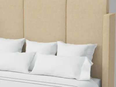 Locksley bed Hickory Chair 3D model