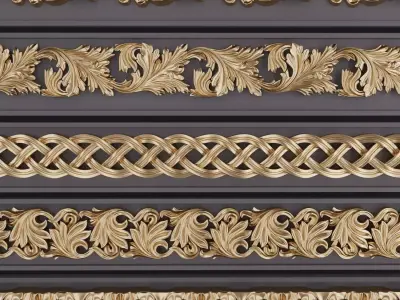 Trim Ornament 109 3D model