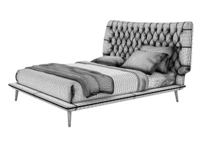 Dolcevita Bed 3D model