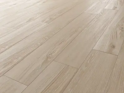 Wood floor Oak Arctic NEW Firestop 3D model