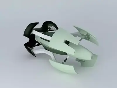 Mech cabin Free 3D model