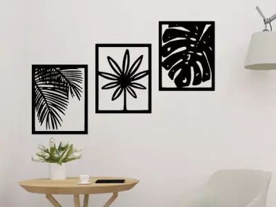 Leafs Wall Decor 3D print model