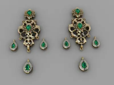 EARING FASION 3D model