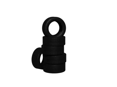 Car Tires Free 3D model
