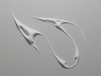 Tribal 3D Model 3D model