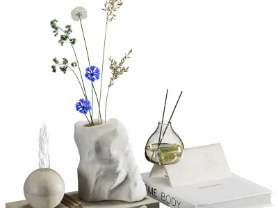 decorative set 08 3D model get