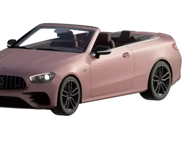 MERCEDES E53 AMG CABRIO 3D model