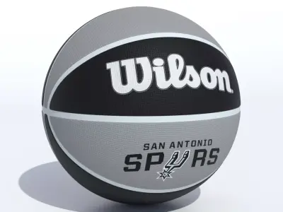 Wilson San Antonio Spurs Basketball  3D model