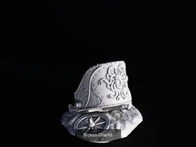 The Crimson San Arena part 1 3D Model Collection