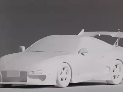MK4 SUPRA 3D model