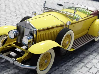 Classic Car 1 3D model