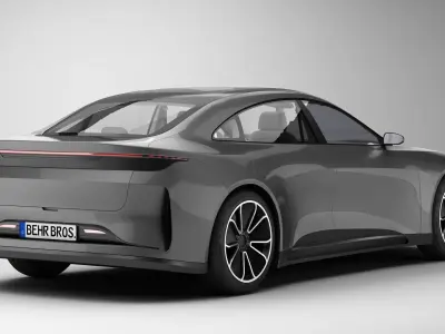 Generic Modern Coupe 3D model