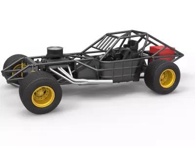 Super Dirt Late model Base Scale 1 to 25 3D print model