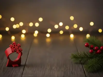 Christmas Napkin Holder 3D print model buy