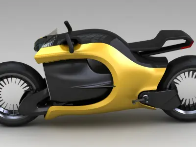 eBike Concept 3D model
