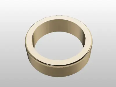 EZRA MEN RING 3D print model