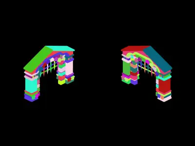 Game The Palace - Shimen 01 3D model