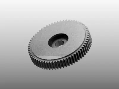 Power window gear for car Chevrolet Niva 3D model