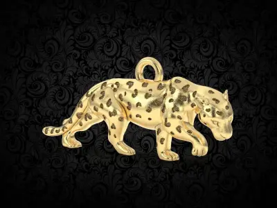 Panther Pendant  3D print model