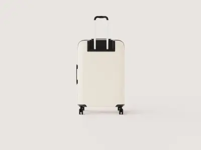 SUITCASE 64 CM Low-poly 3D model