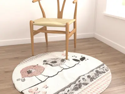 Rugs No 557 Low-poly 3D model