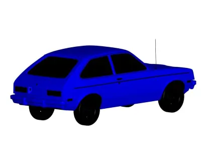 Chevrolet Chevette 1975 3D model