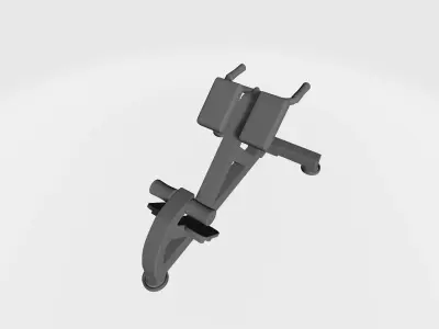 Exercise machine 3D print model